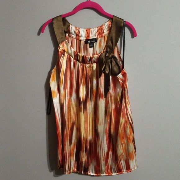 AB Studio Tops - AB Studio Satin Style Tank L‎